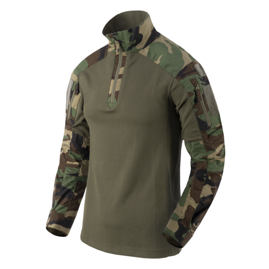 Bluză Combat Helikon-Tex MCDU TopCool US Woodland