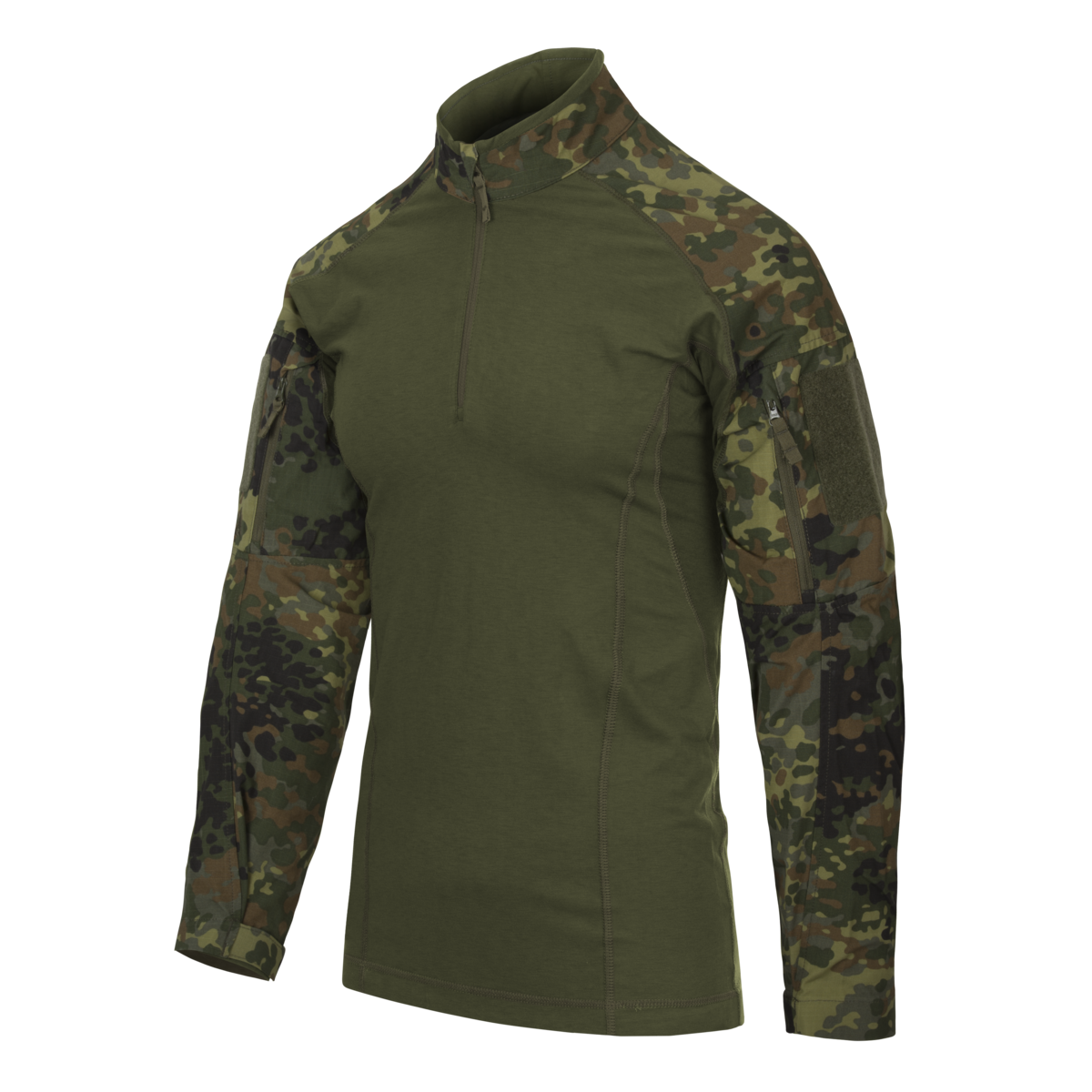 Bluză Combat Helikon-Tex VANGUARD® Polartec® PowerDry FR Flecktarn