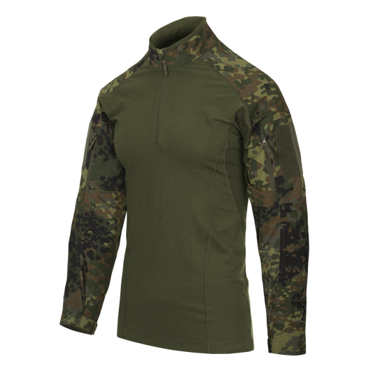 Bluză Combat Helikon-Tex VANGUARD® Polartec® PowerDry FR Flecktarn
