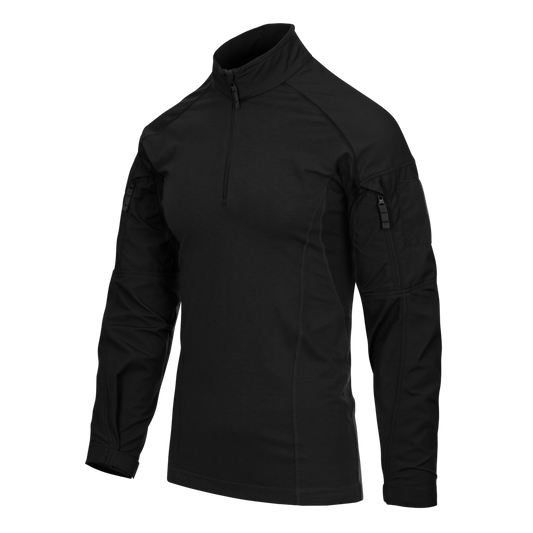 Bluză Combat Helikon-Tex VANGUARD® Polartec® PowerDry FR Neagră