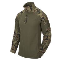 Bluză Combat Shirt Helikon-Tex MCDU NyCo Ripstop PL Woodland