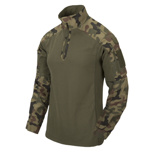 Bluză Combat Shirt Helikon-Tex MCDU NyCo Ripstop PL Woodland