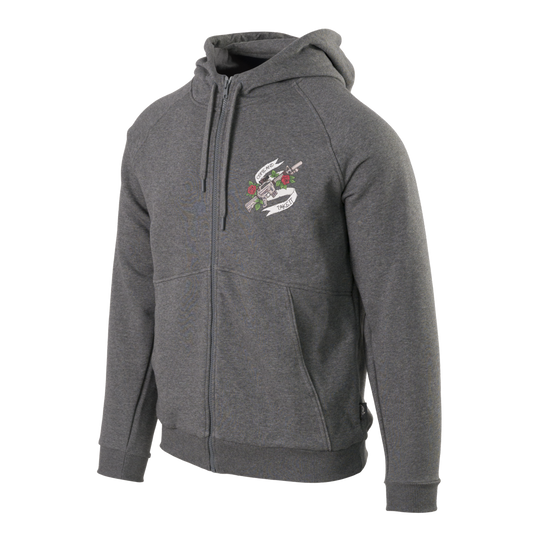 Bluză cu Glugă Helikon-Tex Fullzip Mid Grey Melange