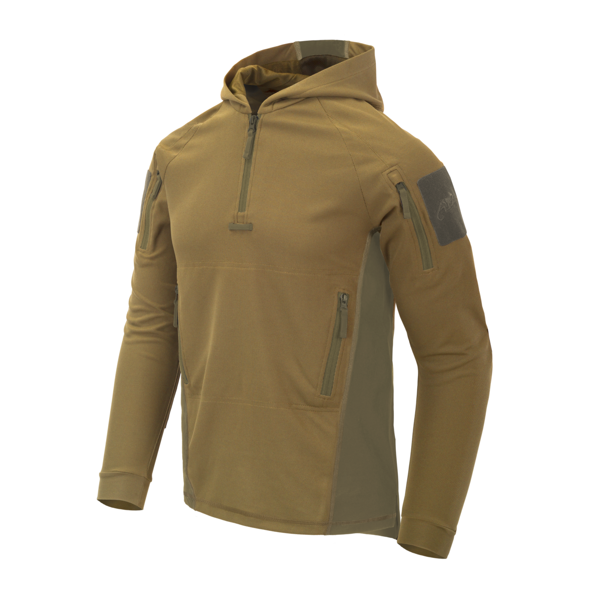 Bluză cu Glugă Helikon-Tex Range Hoodie TopCool Coyote/Adaptive Green