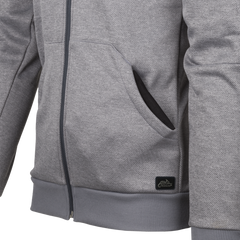 Bluză cu Glugă Helikon-Tex Urban Tactical FullZip Melange Black-Grey