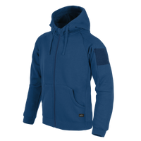 Bluză cu Glugă Helikon-Tex Urban Tactical Hoodie Lite FullZip Albastru Cobalt