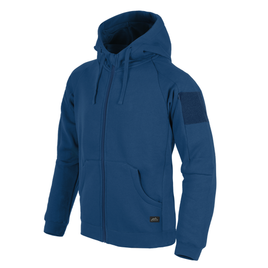 Bluză cu Glugă Helikon-Tex Urban Tactical Hoodie Lite FullZip Albastru Cobalt