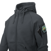 Bluză cu Glugă Helikon-Tex Urban Tactical Hoodie Lite FullZip Roșie