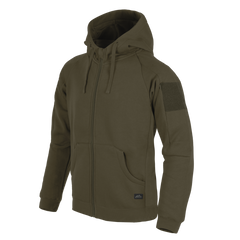 Bluză cu Glugă Helikon-Tex Urban Tactical Hoodie Lite FullZip Verde