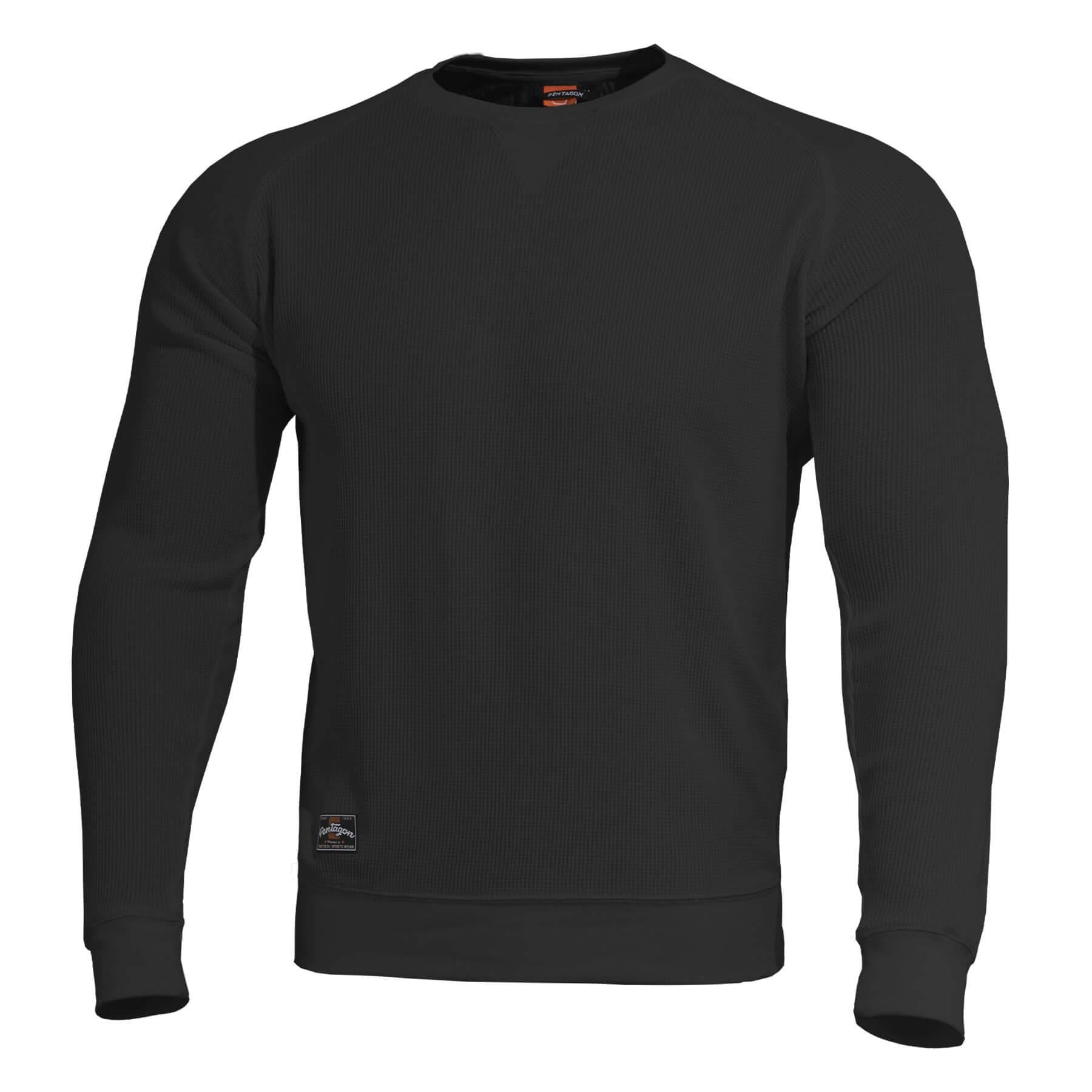 Bluza Elysium Sweater Black Pentagon Tactical - Confort Superior și Durabilitate