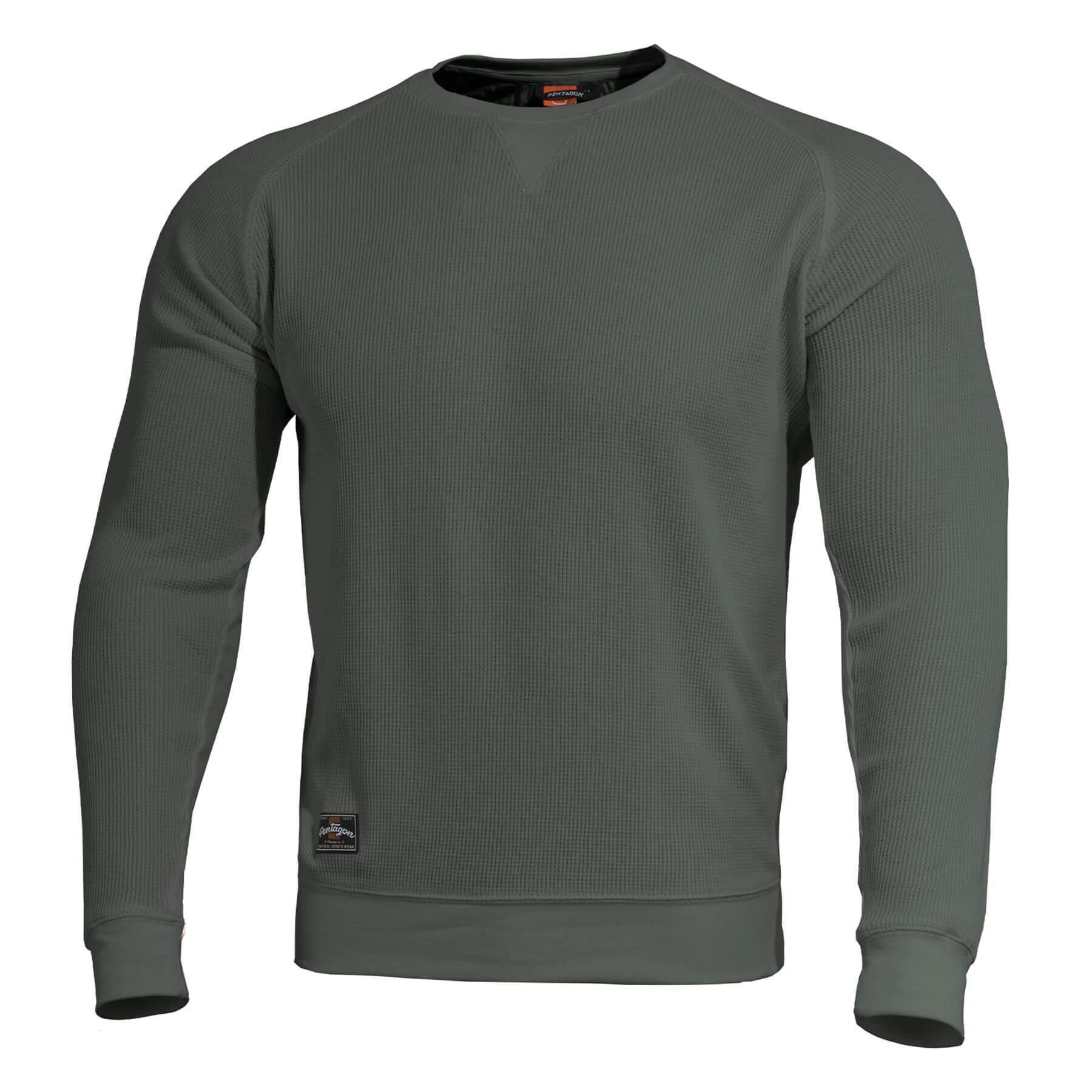 Bluza Elysium Sweater Camo Green Pentagon Tactical - Confort și Rezistență în orice Misiune