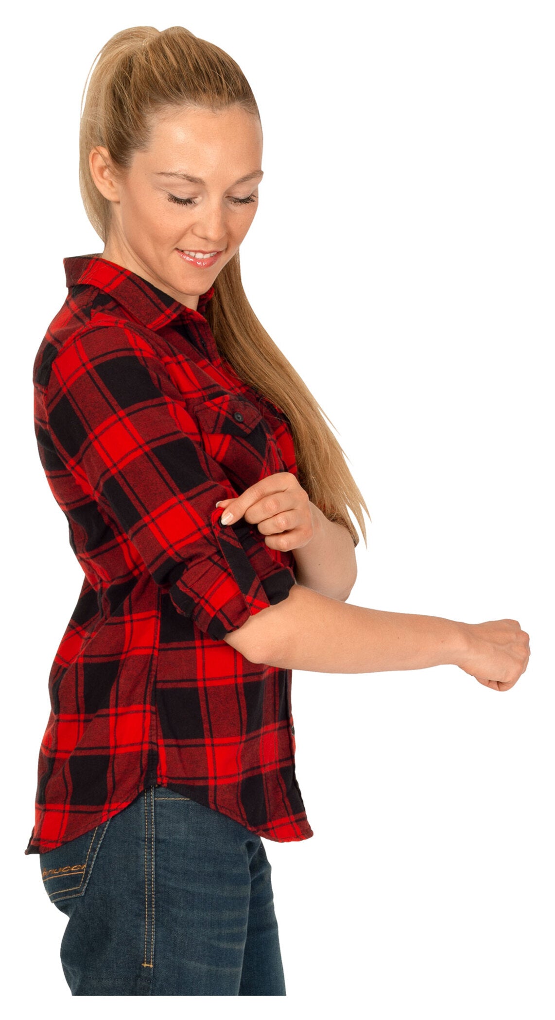 Bluză Flanel Amy Brandit Damă - Croi Cambrat, Bumbac Moale