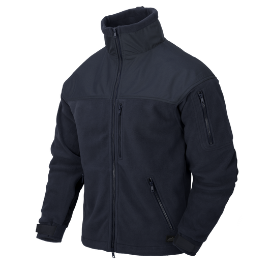 Bluză Fleece Helikon-Tex Classic Army Navy Blue cu Întărituri
