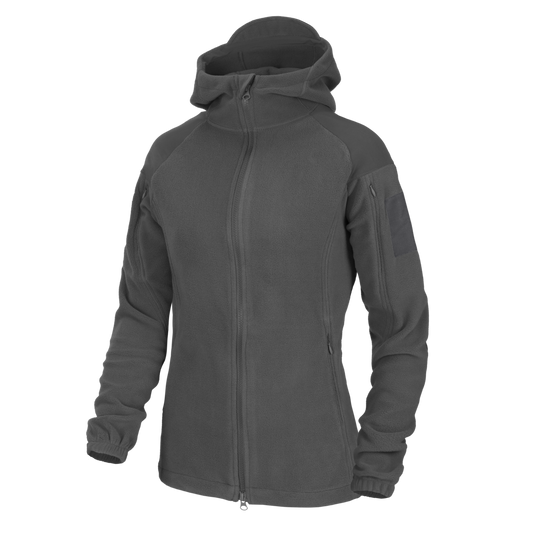 Bluză Fleece Helikon-Tex Cumulus Femei, Culoare Shadow Grey