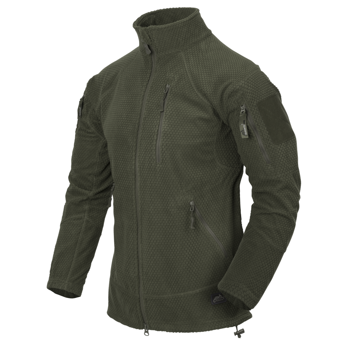 Bluză Fleece Helikon-Tex Grid Fleece Olive Green
