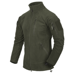 Bluză Fleece Helikon-Tex Grid Fleece Olive Green
