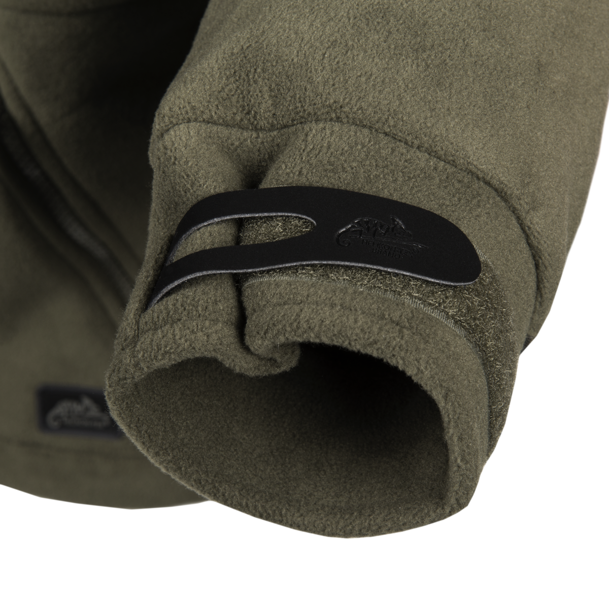 Bluza Fleece Helikon-Tex Olive Green cu Patru Buzunare