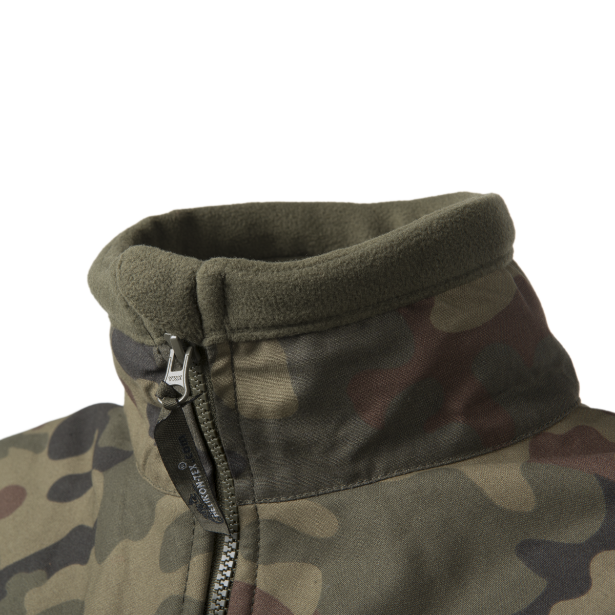 Bluza Fleece Helikon-Tex Olive Green cu Patru Buzunare