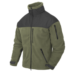 Bluză Fleece Helikon-Tex Umeri Intariți Olive/Negru