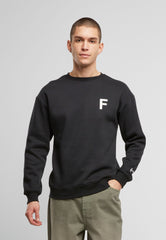 Bluza Forvert Sweat Crewneck Campus Negru Brandit - Confort Zilnic