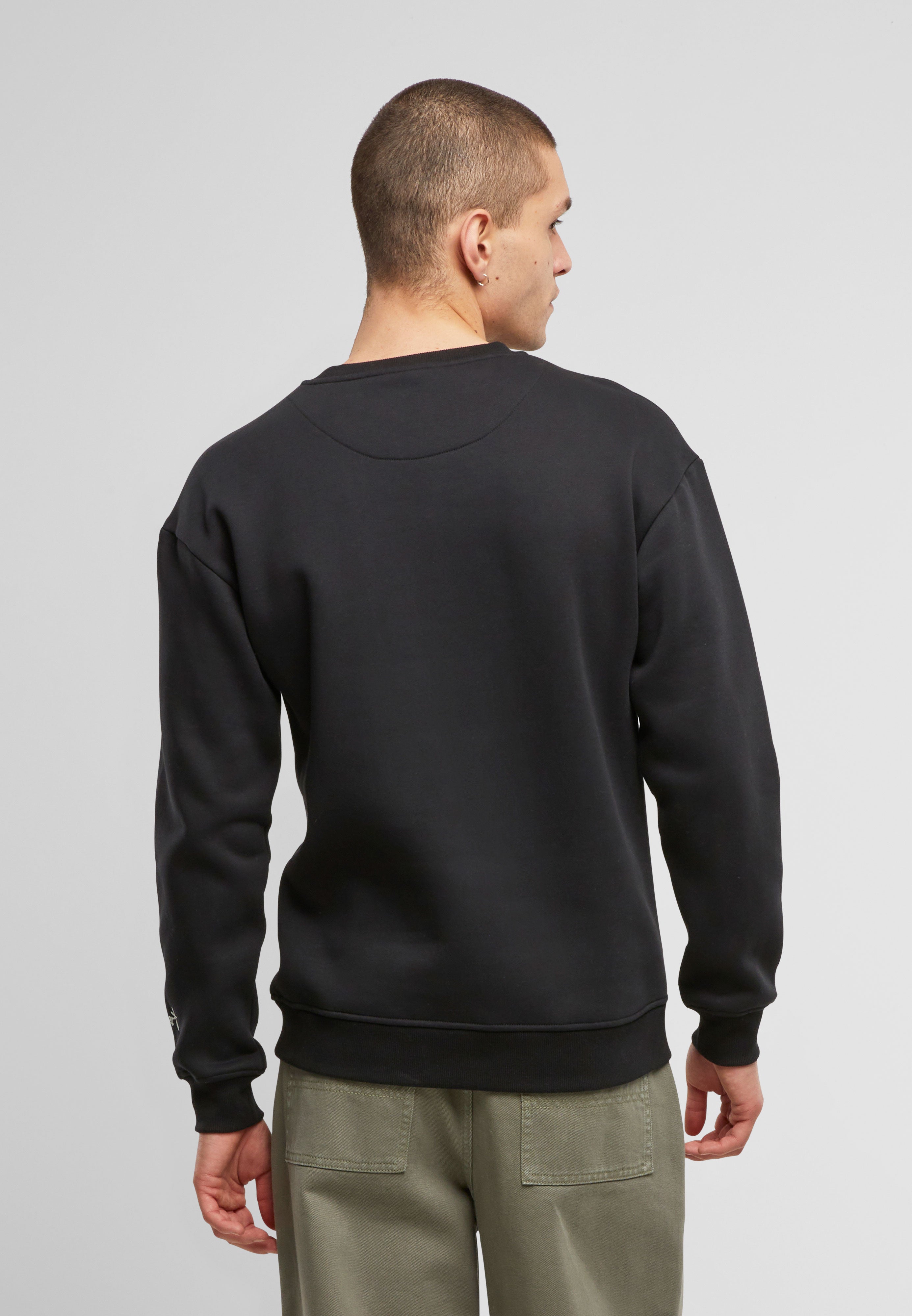Bluza Forvert Sweat Crewneck Campus Negru Brandit - Confort Zilnic