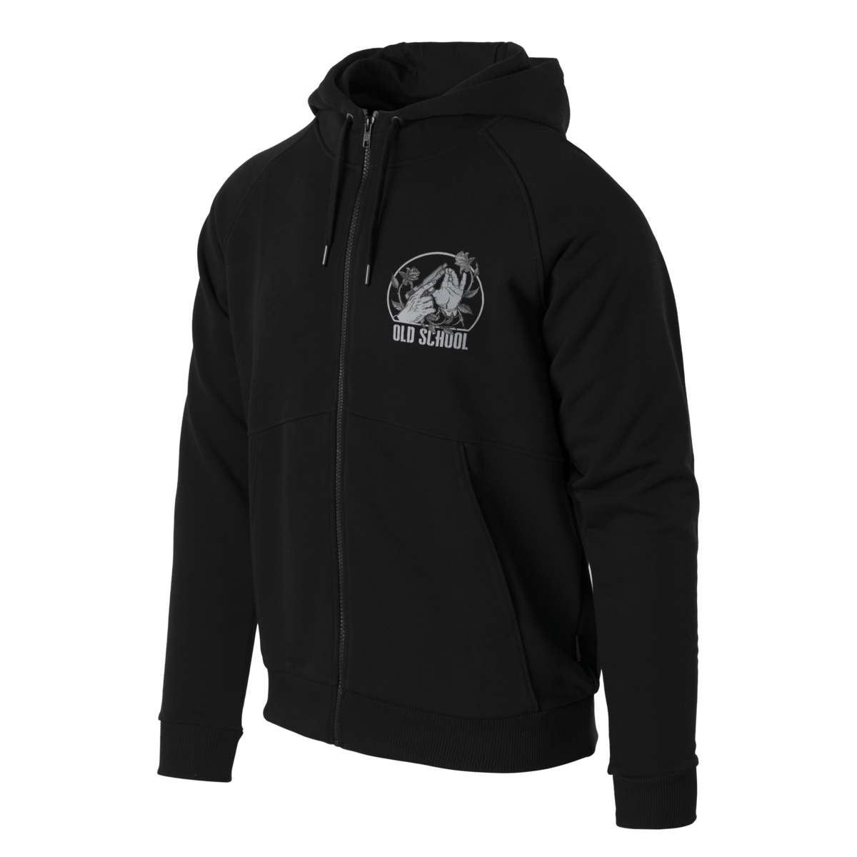 Bluză Full-zip Helikon-Tex Old School cu Glugă și Buzunare Laterale