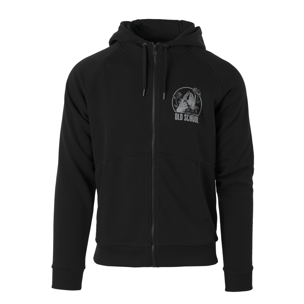 Bluză Full-zip Helikon-Tex Old School cu Glugă și Buzunare Laterale