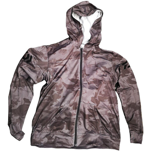 Bluză Gri Camuflaj DAIWA XL - Confort Termic, Stil Pescuit Activ