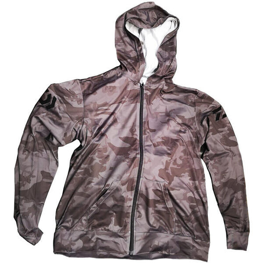 Bluză Gri Camuflaj DAIWA XL - Confort Termic, Stil Pescuit Activ