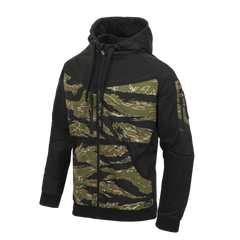 Bluză Hanorac Helikon-Tex ROGUE FullZip Rip-Stop Neagră Tiger Stripe