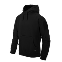 Bluză Helikon-Tex Urban Tactical Hoodie Lite (Kangaroo) Neagră cu Buzunare Multiple
