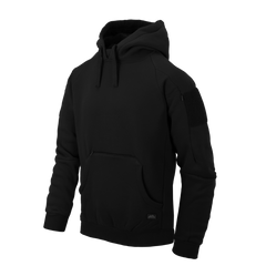 Bluză Helikon-Tex Urban Tactical Hoodie Lite (Kangaroo) Neagră cu Buzunare Multiple