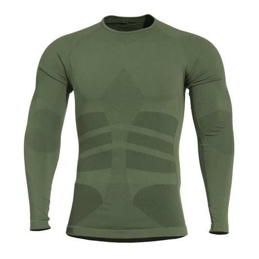 Bluza Plexis Shirt Camo Green Pentagon Tactical - Performanță Superioară și Confort Tactic