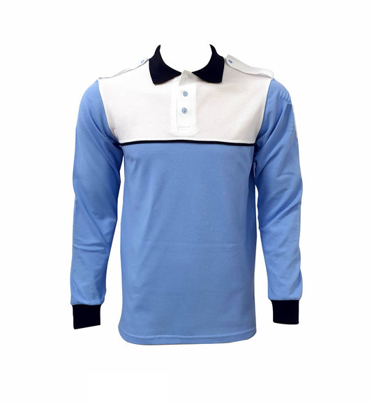 Bluză Polo Alb/Bleu Damă Combat - Confort & Profesionalism | military-shop.ro