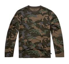 Bluza Premium Longsleeve Dark Camo Brandit - Confort Superior Zilnic