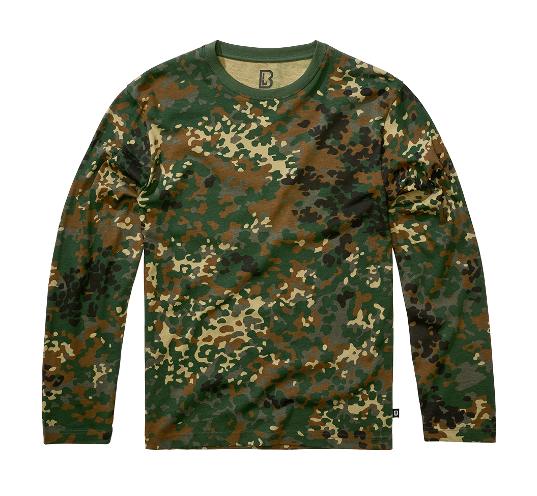 Bluza Premium Longsleeve Flecktarn Brandit - Confort Tactic Zilnic