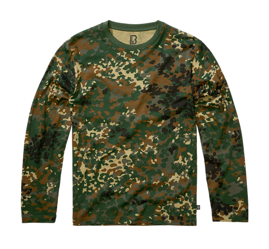 Bluza Premium Longsleeve Flecktarn Brandit - Confort Tactic Zilnic