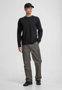 Bluza Premium Longsleeve Negru Brandit - Confort Tactic Zilnic