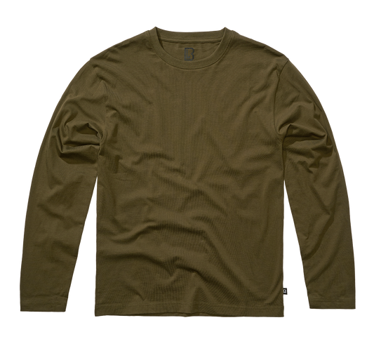 Bluza Premium Longsleeve Olive Brandit - Confort si Rezistenta