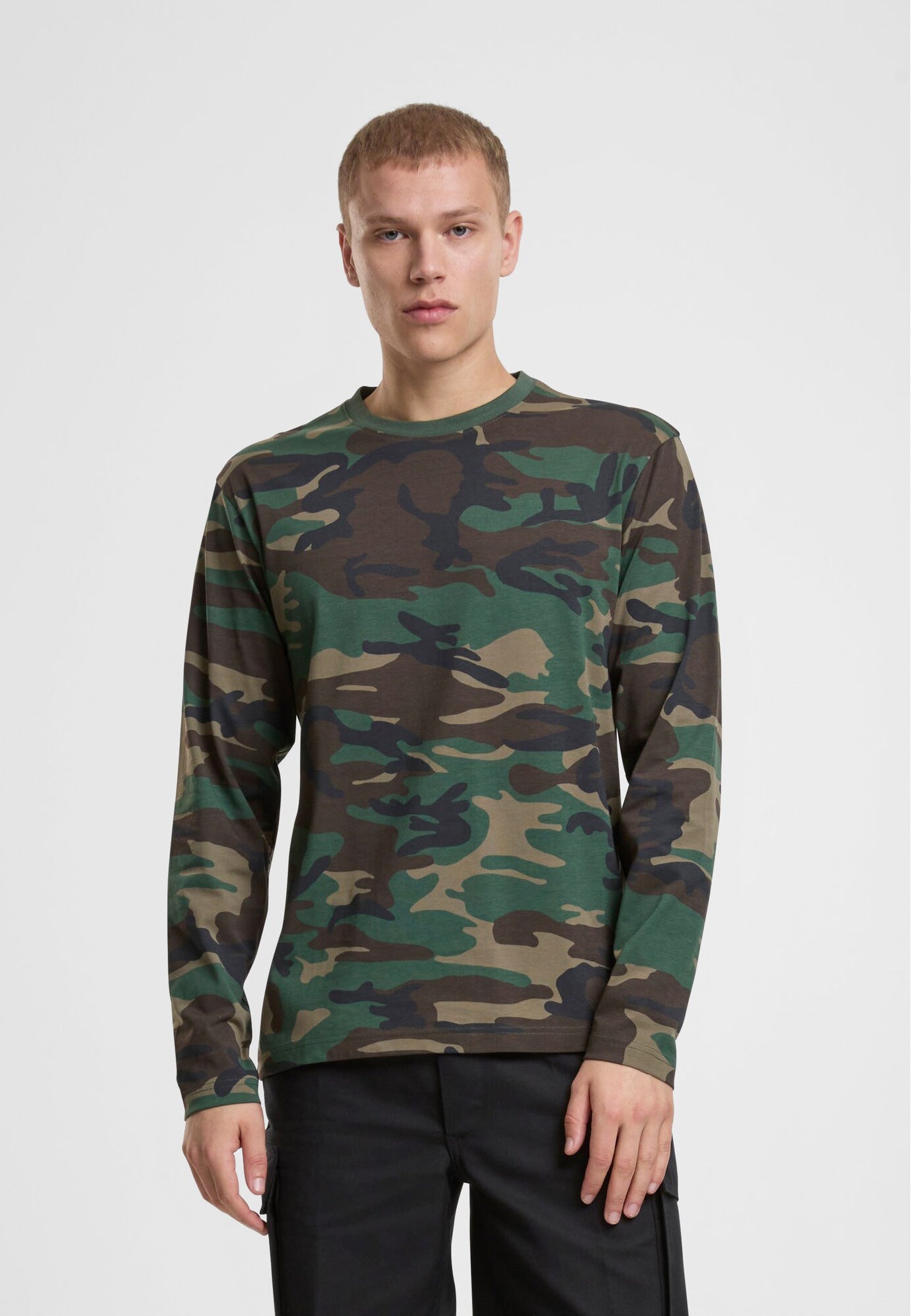 Bluza Premium Longsleeve Woodland Brandit - Confort Tactic Zilnic