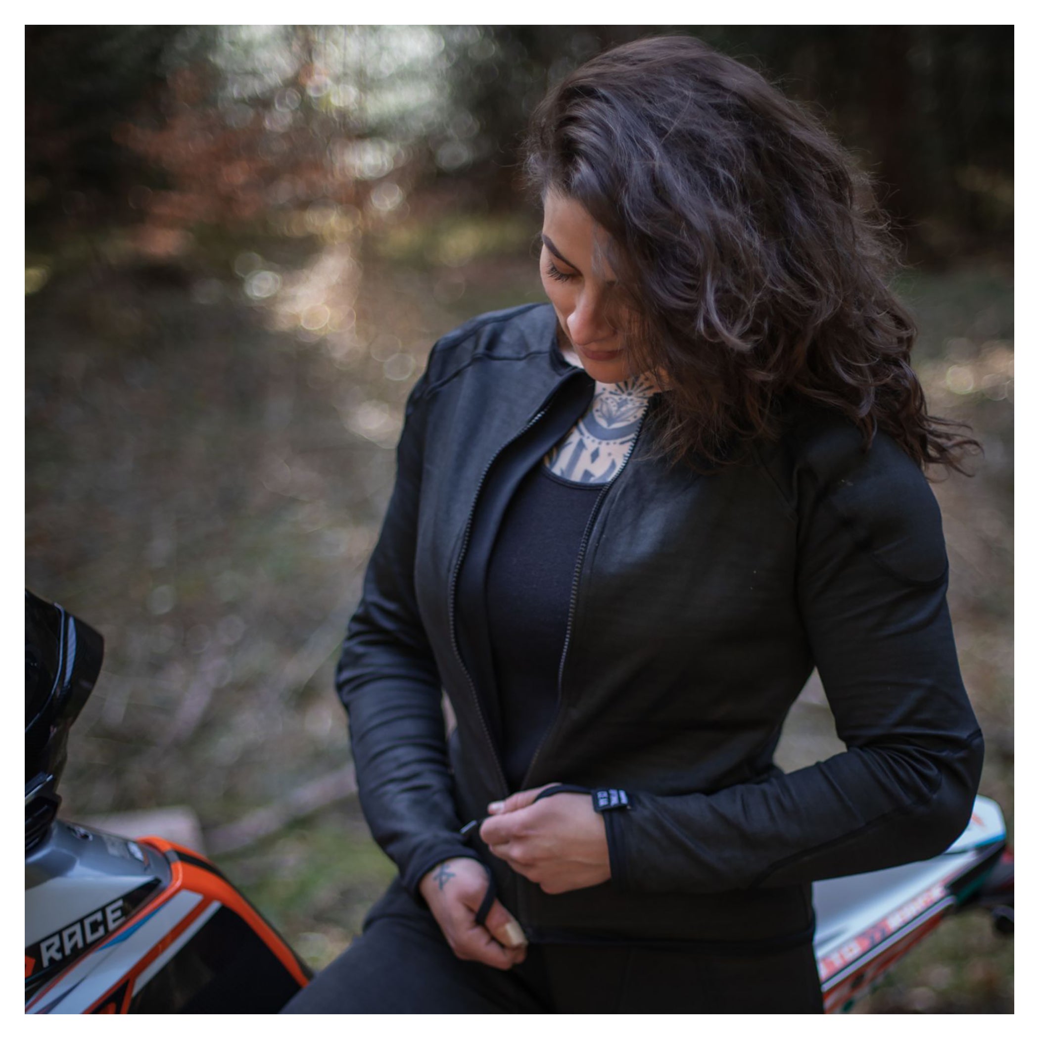 Bluză Protecție Moto Bowtex Optimal Shirt Lady - UHMWPE, Protecții SAS-TEC