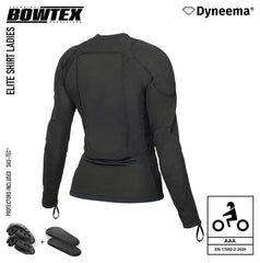 Bluză Protecție Moto Elite AAA Bowtex - Femei, Dyneema