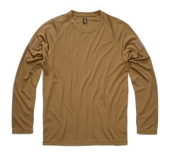 Bluza Quickdry Maneca Lunga Tricou Camel Brandit - Performanță Durabilă