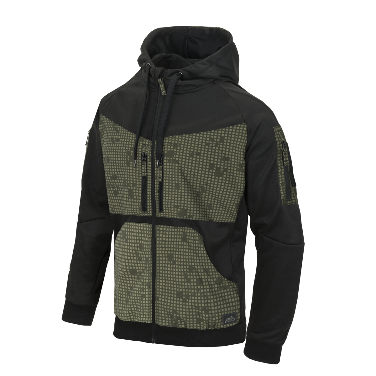 Bluză ROGUE Hoodie Helikon-Tex FullZip Desert Night Camo