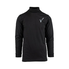 Bluza Securitate V-logo Mânecă Lungă Negru Fostex Garments - Protecție Tactică Esențială