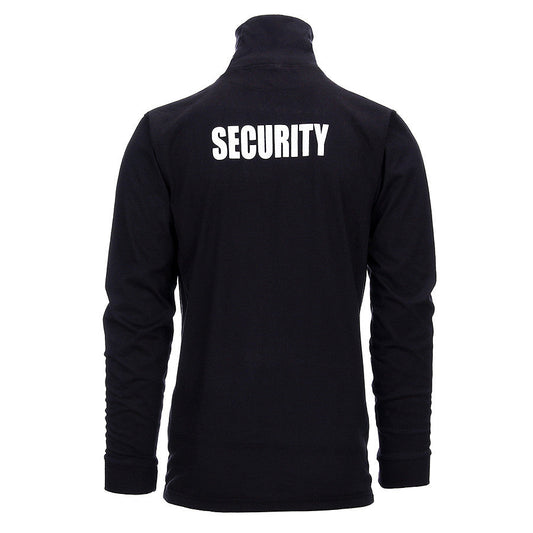 Bluza Security Mânecă Lungă Negru - Prezență Autoritară
