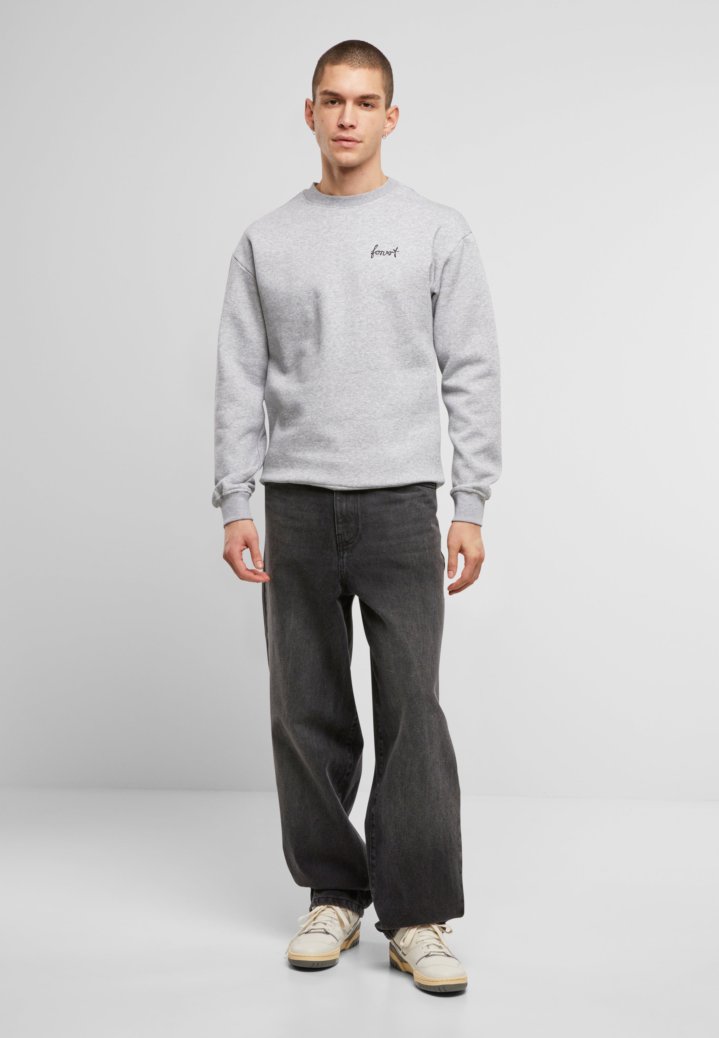 Bluza Sweat Crewneck Carlsbad Gri Brandit - Confort Urban Militar