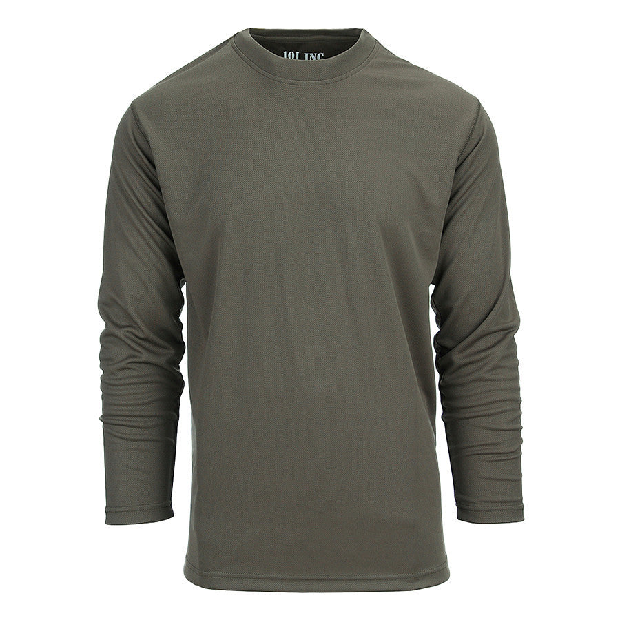 Bluza Tactic Quick Dry Mânecă Lungă Verde - Confort Uscat și Libertate de Mișcare