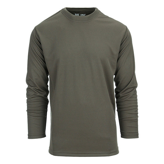 Bluza Tactic Quick Dry Mânecă Lungă Verde - Confort Uscat și Libertate de Mișcare