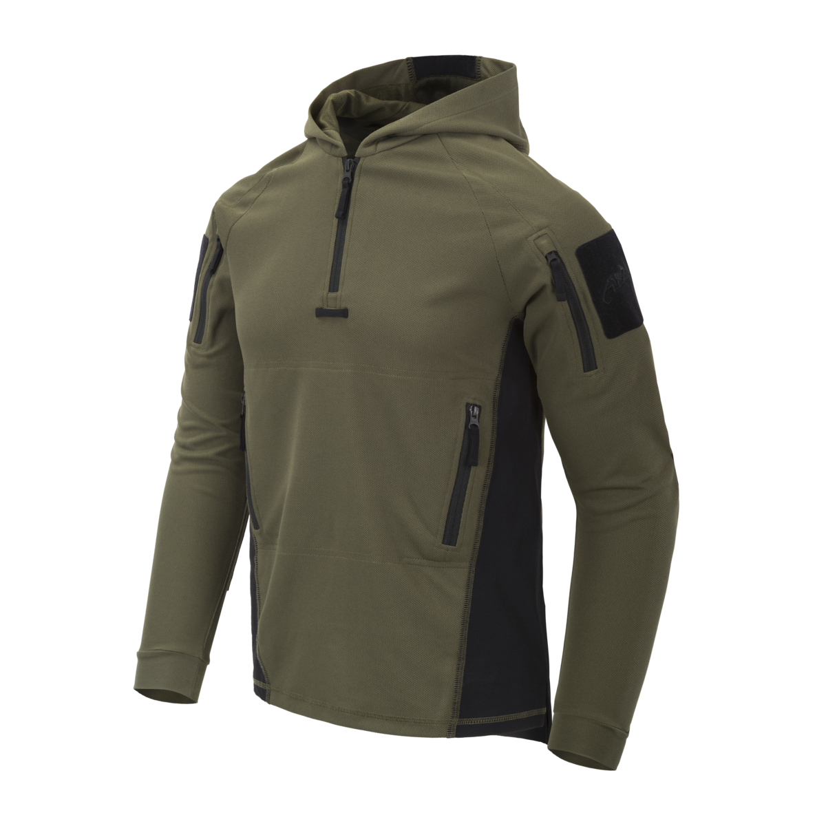 Bluză Tactică cu Glugă Helikon-Tex Range Hoodie TopCool Verde Olive
